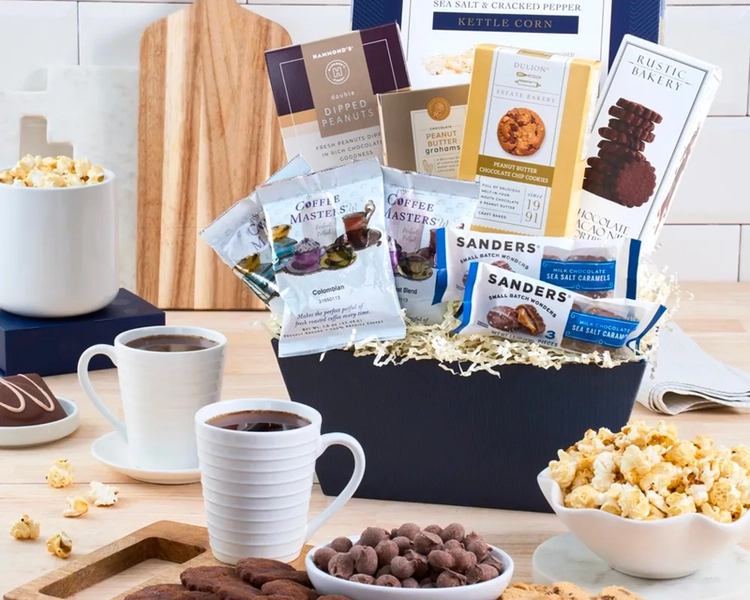 Coffee & Chocolate Gift Basket