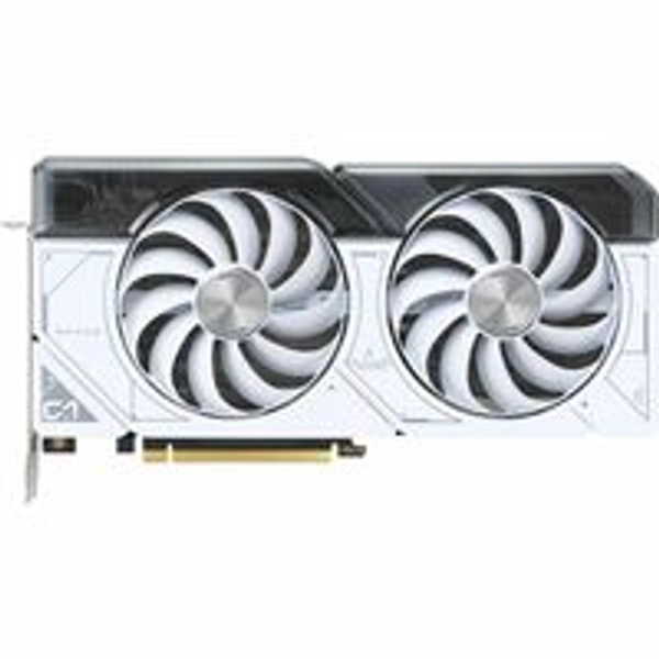 ASUS DUAL GeForce RTX 4070 White OC Edition 12GB GDDR6X Graphics Card
