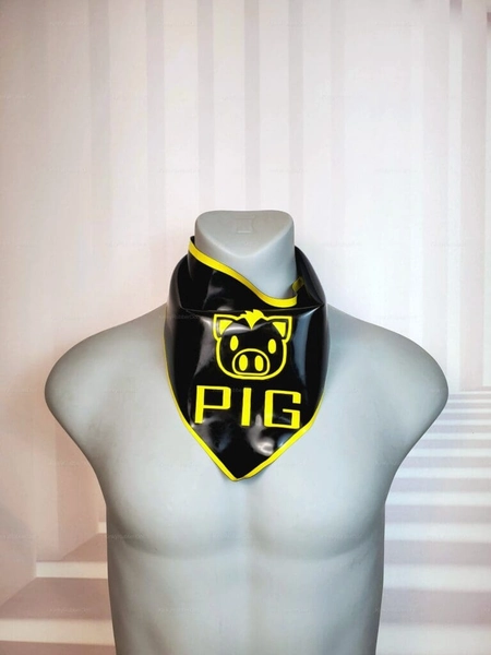 Amazing Latex Bandana – Flirty, Custom by KinkyRubberDoc