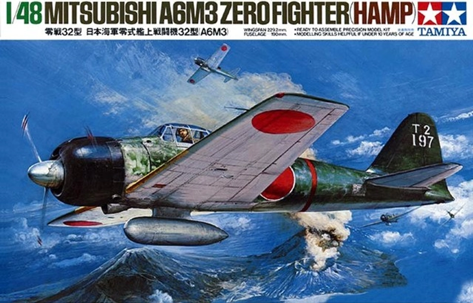 Tamiya: 1/48 Zero Carrier Fight - Model Kit