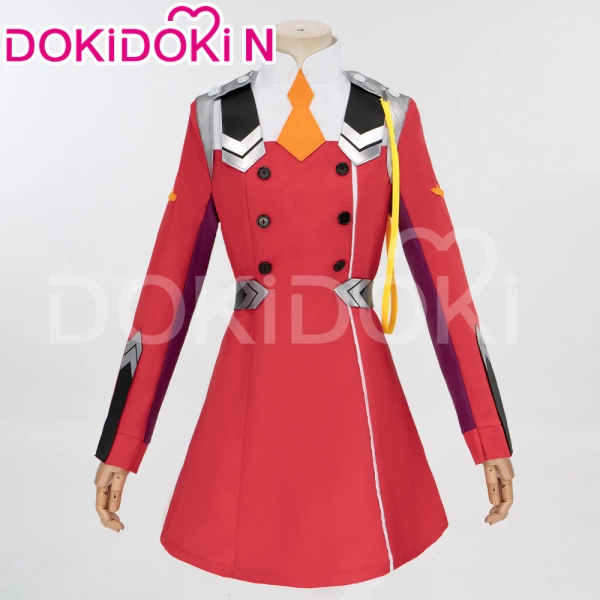 【L Ready for ship】【In Stock】【Size S-2XL】DokiDoki-N Anime Code 002 Cosplay Costume Red Uniform