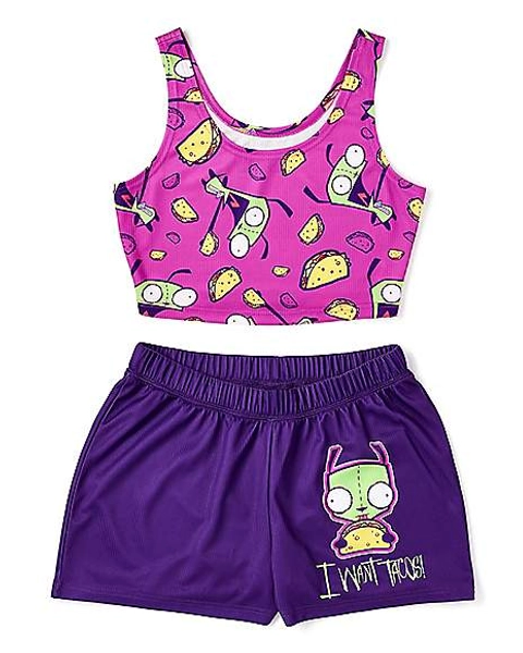 GIR Taco Sleep Set - Invader Zim