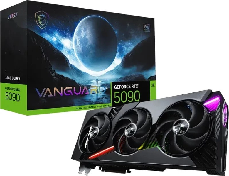 MSI GeForce RTX 5090 Vanguard SOC 32GB GDDR7 DLSS4