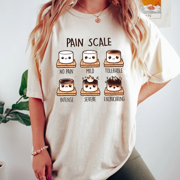 Nurse "Pain Scale" Joke Tee