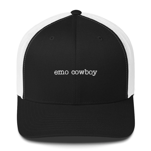 Emo Cowboy Trucker Cap