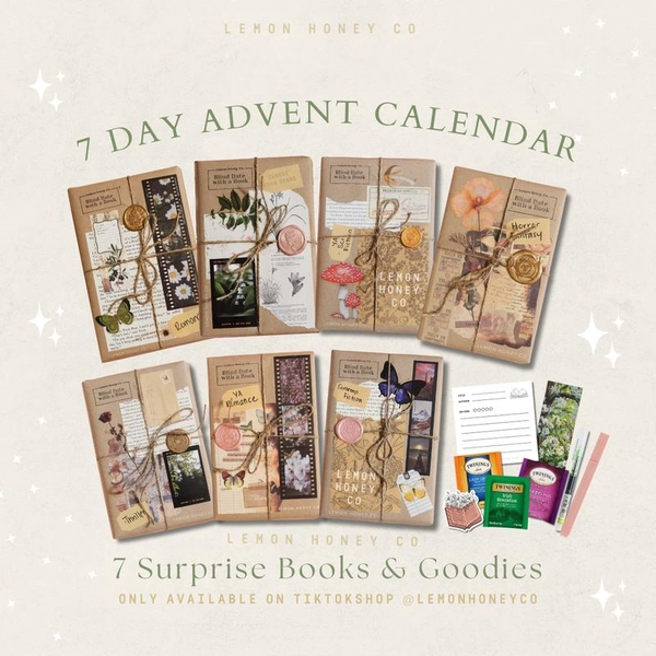 7 Day Book Advent Calendar | Choose your genres | Booktok Fantasy - TikTok Shop