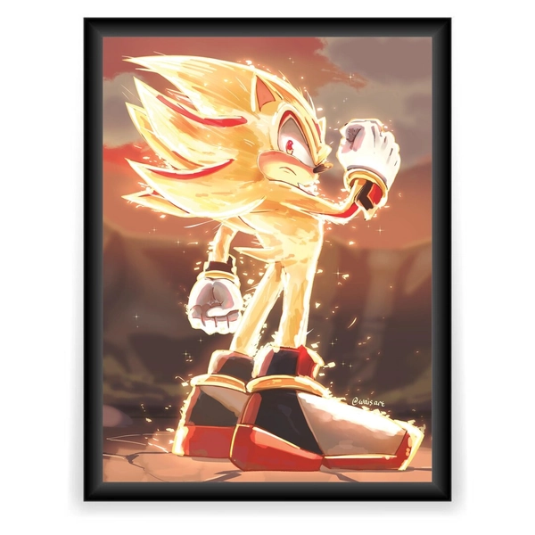 Shadow the Hedgehog Print