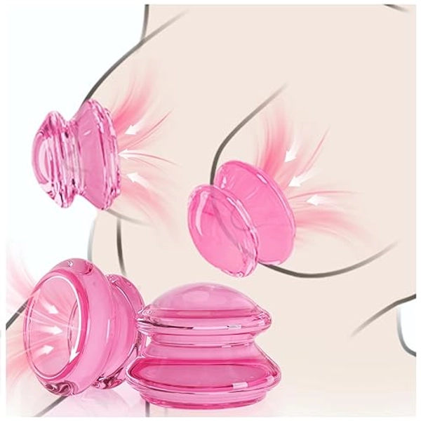 Nipple Suckers Clamps Sex Toys for Women Pleasure, Transparent Pink Nipple Sucker Sex Toy, BDSM Female Couples Adult Sex Toys, Healexcer Nipple Suction Kinky Sex Game Sexual Stimulation for Women