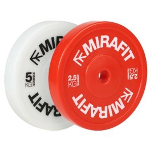 Mirafit Olympic Technique Bumper Plates