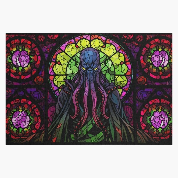 The Mindflayer of Stained Glass Jigsaw Puzzle