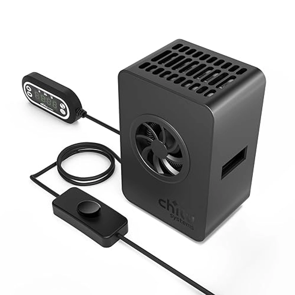 Chitu Systems Upgraded 3D Printer Mini Heater-Versatile Temperature Control, Easy Installation,Quiet Operation, High-Performance Fan&Overheat Protection-Works for Most LCD 3D Printers