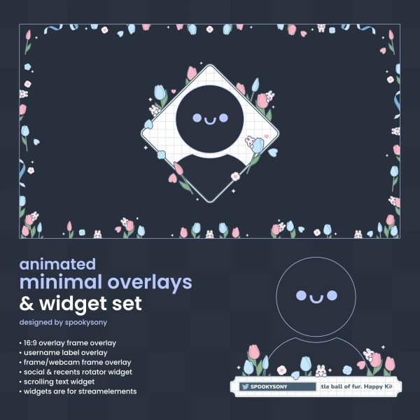 Animated Overlay & Widgets Set (by @SpookySony)