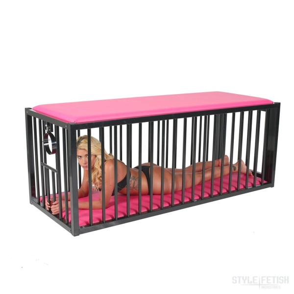 SM Langzeitkäfig mit Behandlungsliege aus Stahl, 739,00 €