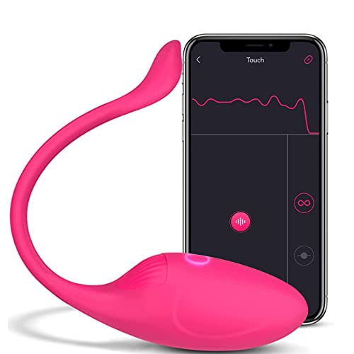 APP Remote Control G-spot Vibrator, Pink Fun Long Distance Bluetooth Wearable Panty Couple Vibrator, Rechargerable Adult Sex Toys More Than 10 Vibrations for Women and Couple, Female Sex Toy for Women