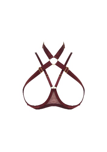 Syra Ouvert Wire Bra | Morello / M | 3