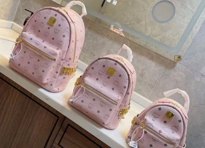 MCM bag pink medium