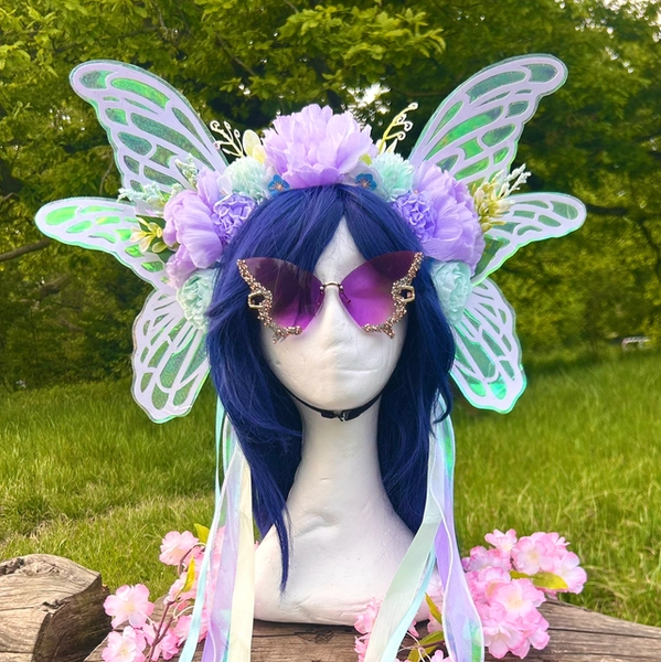 Coiffe ailée grandre prêtresse de la vallée