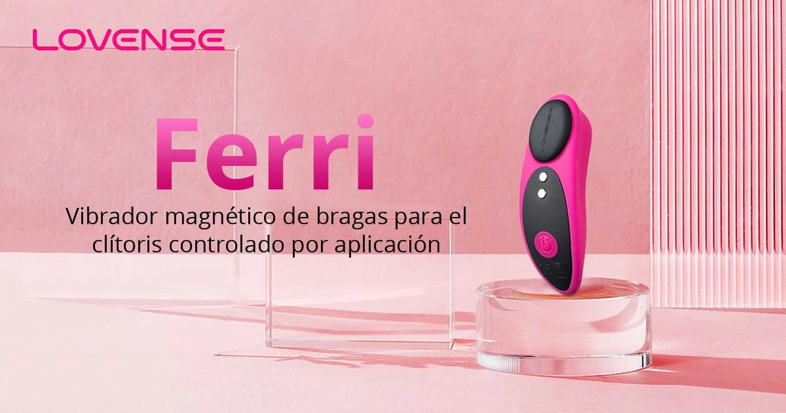 Lovense® Ferri: Braguitas y ropa interior vibratorias magnéticas con control remoto. ¡Cómpralas ahora para una diversión discreta!