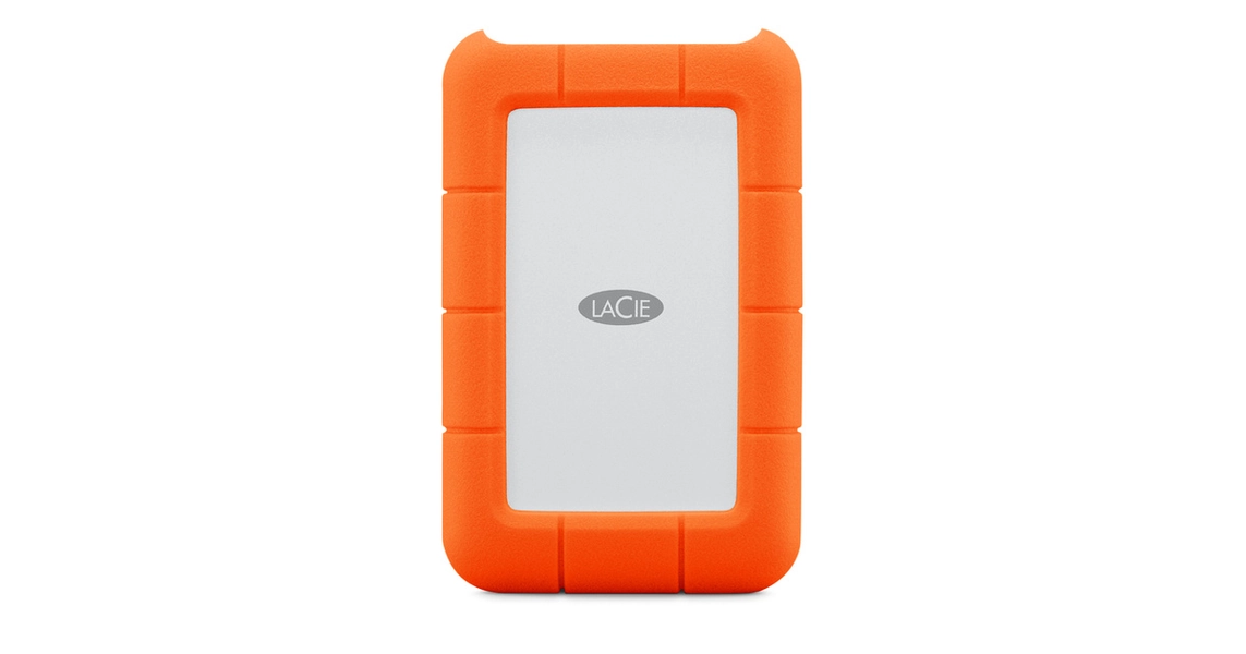 LaCie 2TB Rugged USB-C Portable Hard Drive