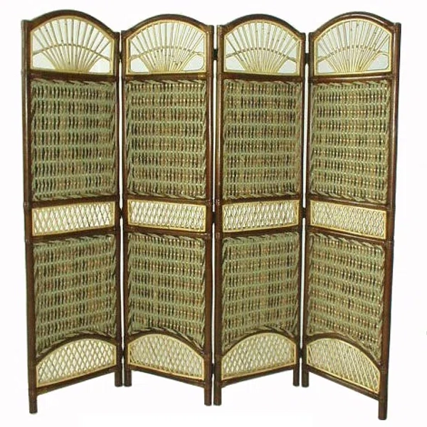 World Menagerie Norrtälje Seagrass 4 Panel Room Divider & Reviews | Wayfair