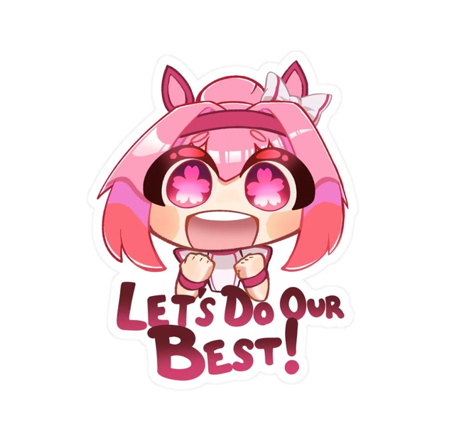 Haru Urara Sticker - Umamusume Pretty Derby
