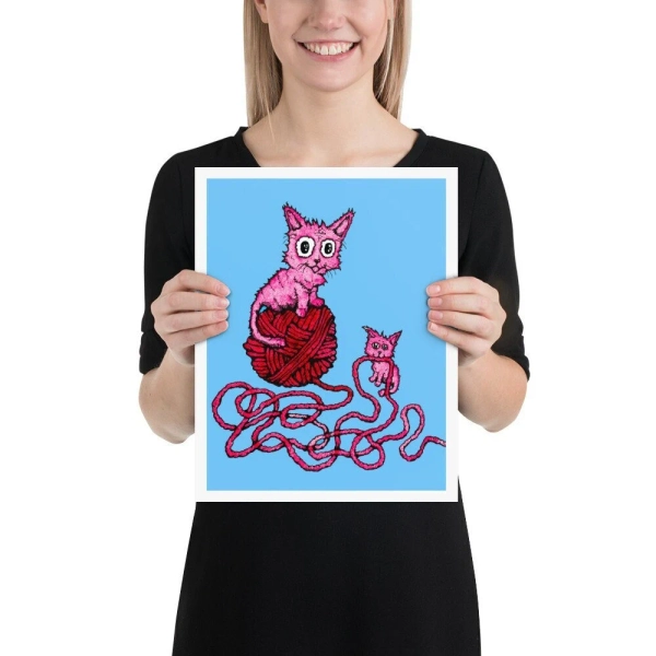 PURE EVIL KITTY ART >:3