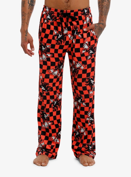Shadow Checkered Pajama Pants - L