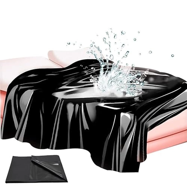 BDSM Waterproof Adult Sex Bed Sheets, Mess-Proof Play Sheet for Adults,Versatile Waterproof Bed Mattress Cover for Couple Messy Play and Bed Protection