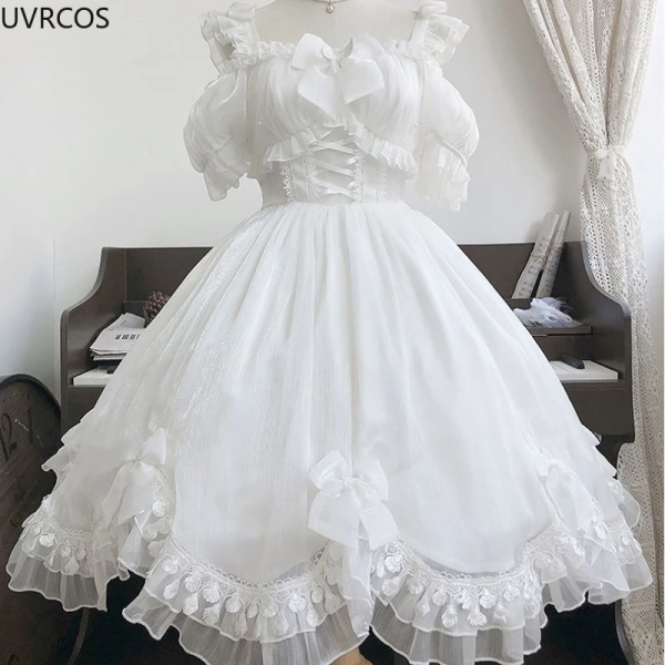 White lolita dress