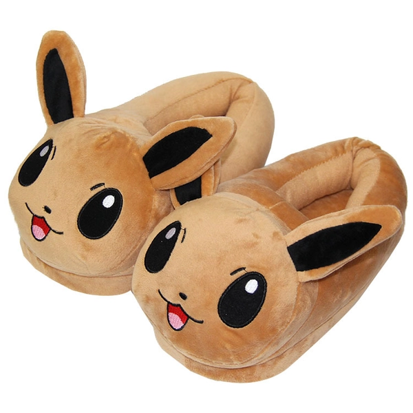 Cute Eevee Slippers Cute Indoor Slippers Cute Lover Gifts