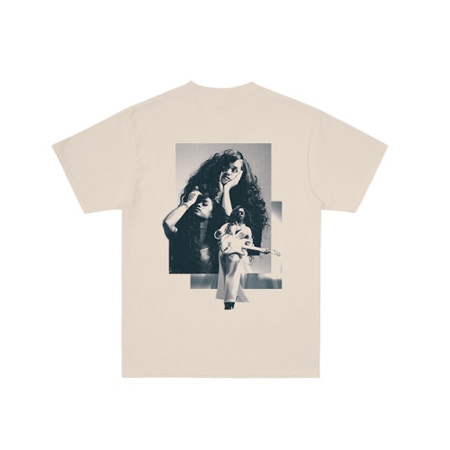 Back Of My Mind Collage Cream T-Shirt | Shop the H.E.R. Official Store