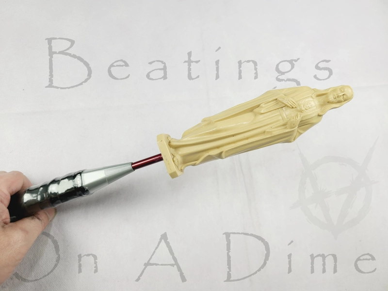 Jesus Beater - Sacrilege Paddle - Unique BDSM Toy - Perverted Religion - Dungeon Punishment - Sadistic Kink Gear - Handmade Bondage