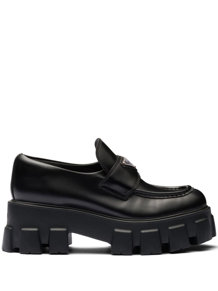 Monolith 55mm leather loafers
