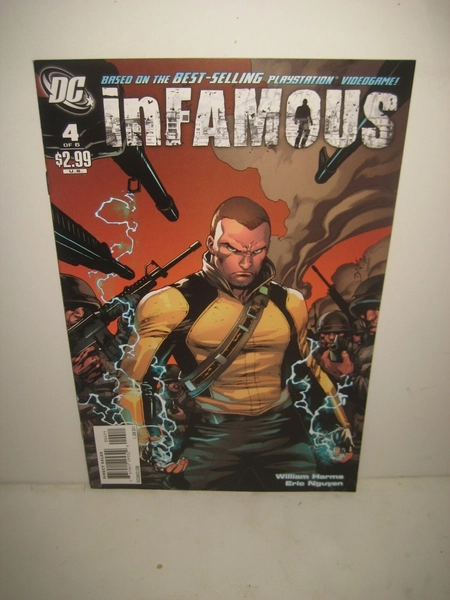Infamous #4 DC Comics 2011 PS3 Video Game Adaptation