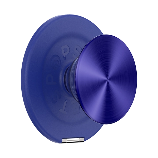 Aluminum Radial French Navy — MagSafe Kick-Out Grip & Stand