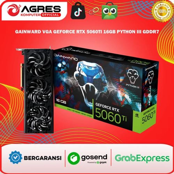 GAINWARD GeForce RTX 5060Ti 16GB PYTHON III GDDR7