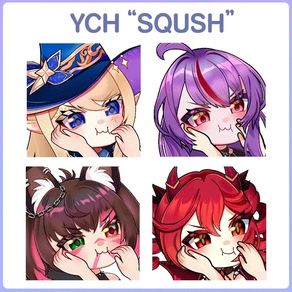 Animated YCH "Squish"