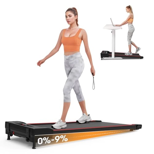 Sperax Walking Pad with Incline,Under Desk Treadmill,4 in 1 Portable Small Treadmill for Home