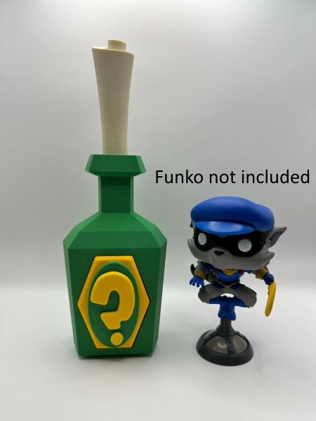 Sly Cooper Clue Bottle Replica