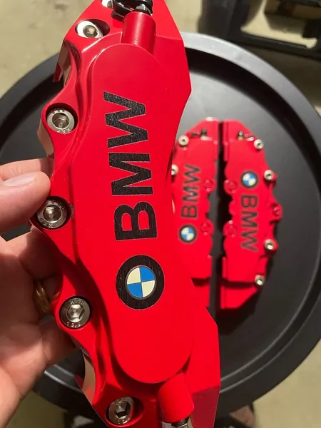 ENGRAVED BRAKE CALIPER COVER For BMW X1 , X2 , X3 ,X5 , X6 , 7 , 6 , 5 , 3 ,2 ,