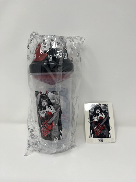 Gamersupps Waifu Cups x Numi: Rockstar Shaker Cup w/ sticker! Brand new!