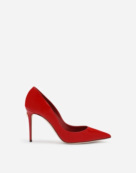 Patent leather pumps in Red for Women | Dolce&Gabbana®