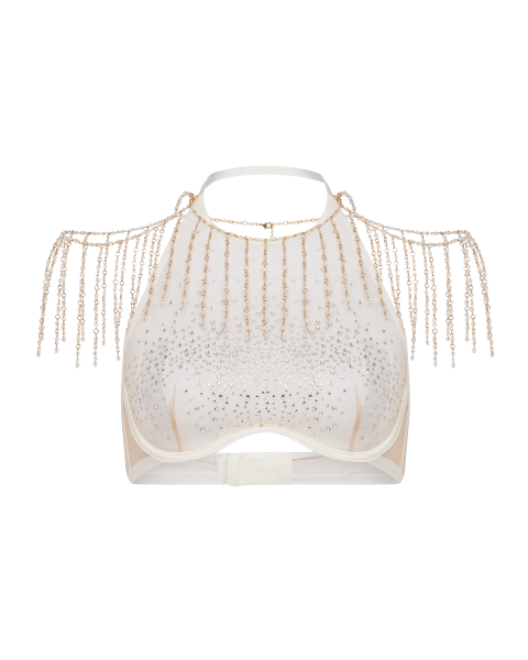 Solar High Neck Underwired Bra | By Agent Provocateur