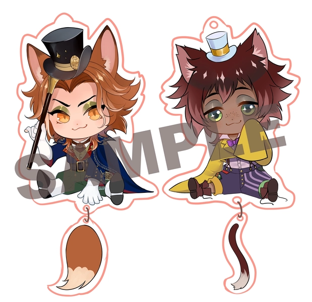 Preorder: Fellow and Gidel Tail Charms