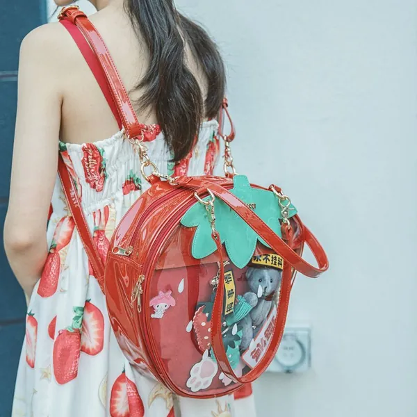 Red Strawberry Ita Bag