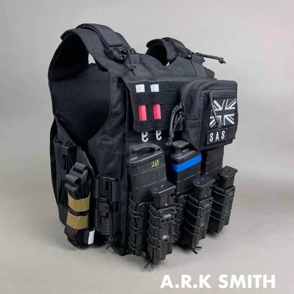 COD Ghost Nightwar Style Plate Carrier Chest Equipment Set (magazines not include)