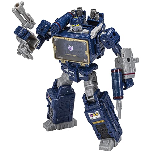 Transformers Toys Generations Legacy Voyager Soundwave Action Figure – 8 and Up, 17.5 cm, Multicolor, S (F3517)