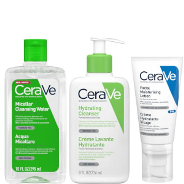 CeraVe Hydrating 3 Step Double Detergi e Idrata Set