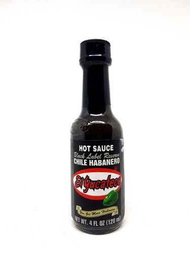 RetailSource El Yucateco Black Label Reserve Chile Habanero Hot Sauce, 3 Count - 