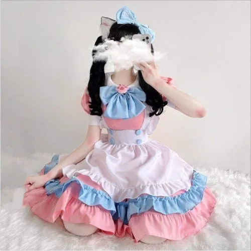 Maid hồng meo meow